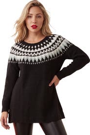 Roaman's Fair Isle Pullover Sweater