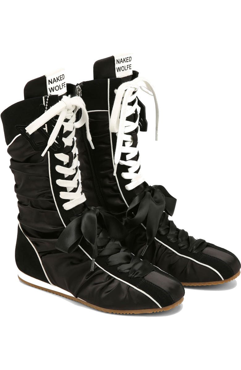 Naked Wolfe Extreme Boxing Boot, Main, color, Black
