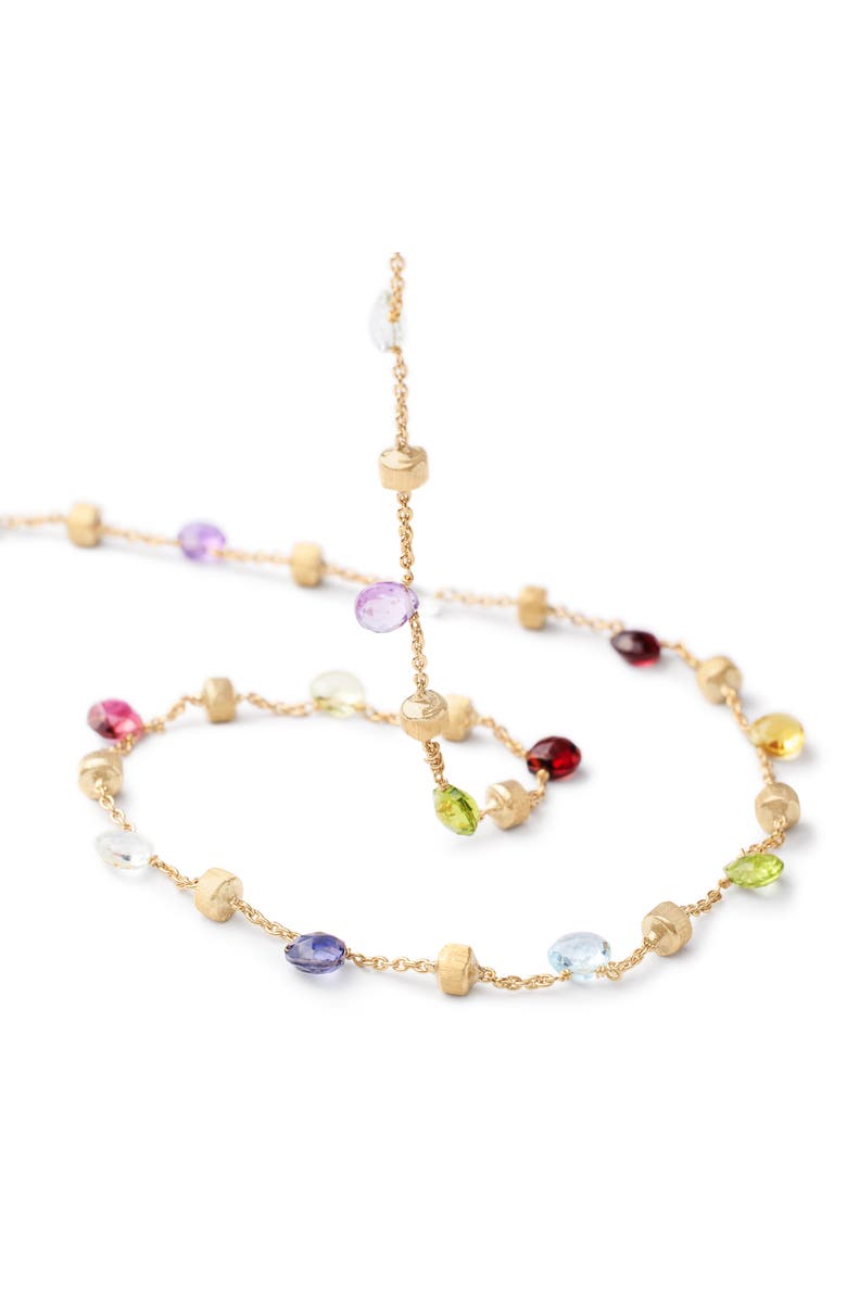 Marco Bicego Paradise Bead Station Necklace, Alternate, color, 18K Yellow Gold
