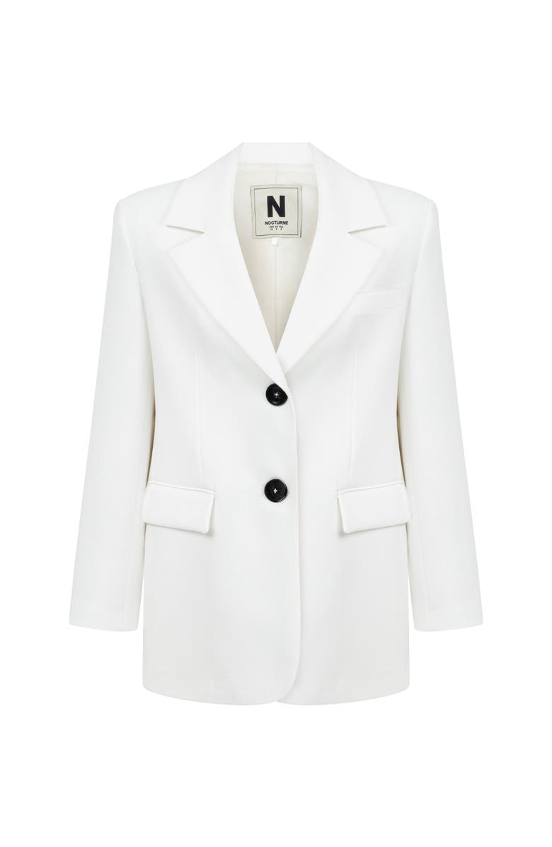 Nocturne Padded Shoulder  Blazer Jacket, Alternate, color, 