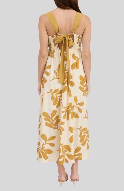 BLU PEPPER BLU PEPPER MIDI SUNDRESS 