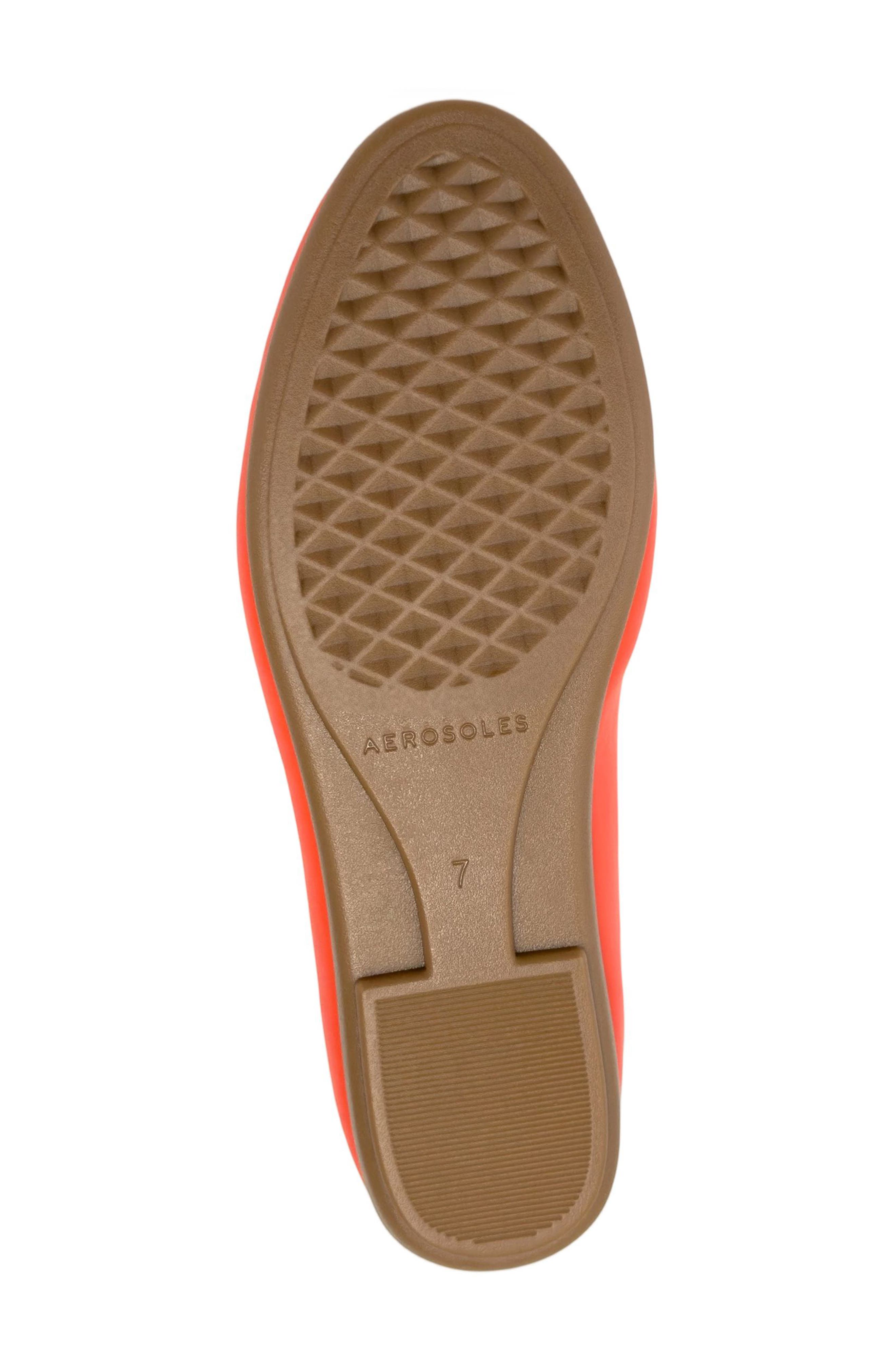 Bell Ballet Flat - Wide Width Available, Alternate, color, ORANGE