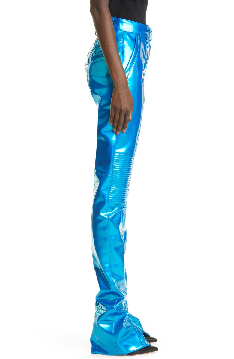 LaQuan Smith Moto Pants, Alternate, color, 