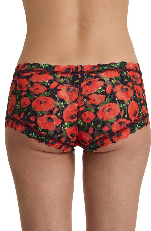 Hanky Panky Print Boyshorts In Multi