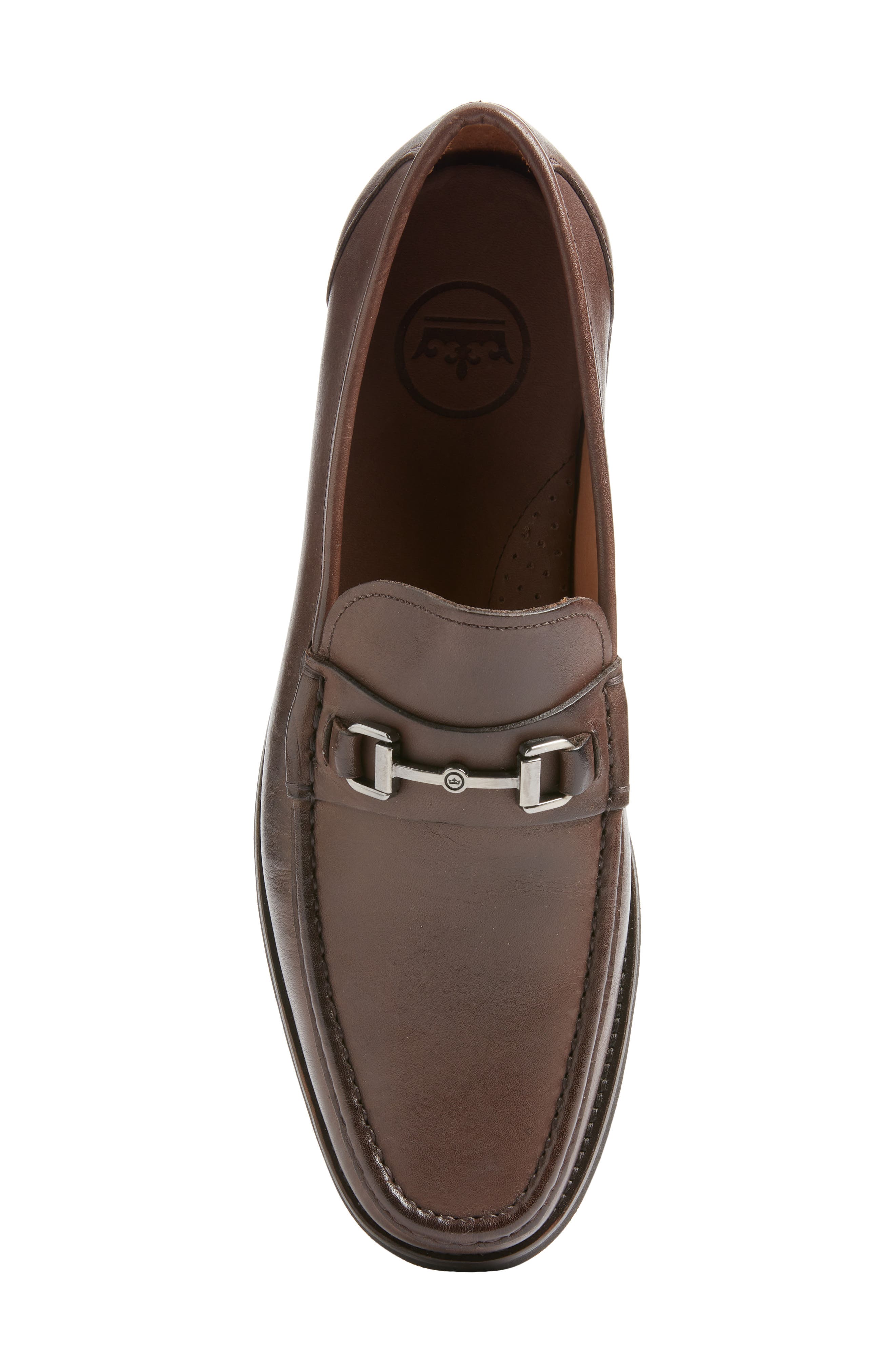 Crown Bit Loafer, Alternate, color, BROWN