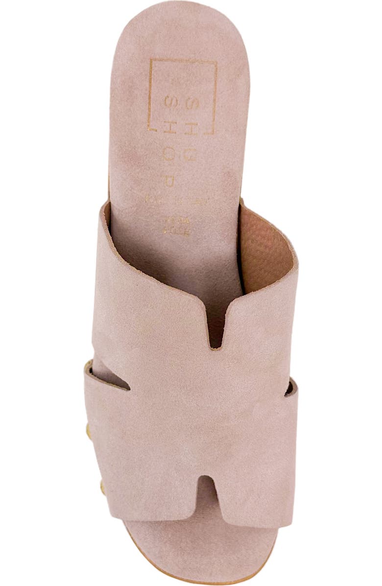 SHUSHOP Florence Platform Sandal, Alternate, color, Blush