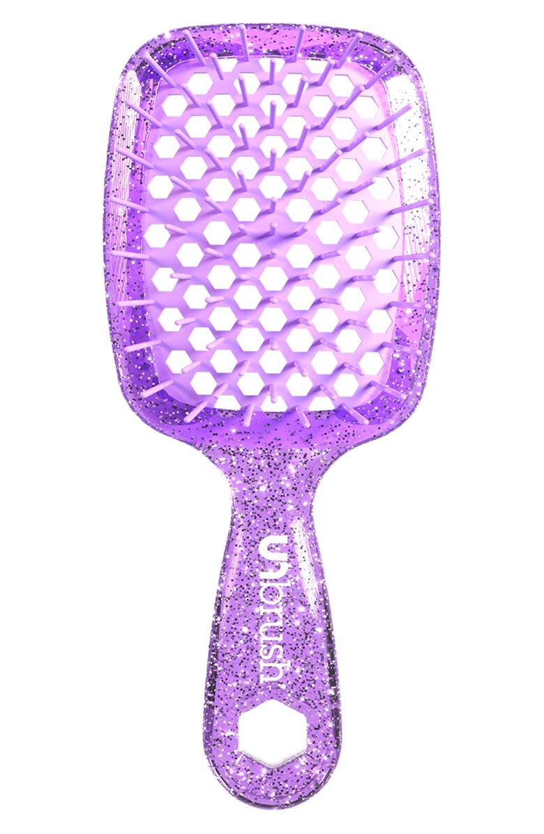 FHI Heat Set of 2 Detangling Hair Brush Original & Mini Pastel Collection, Alternate, color, Amethyst Lavender