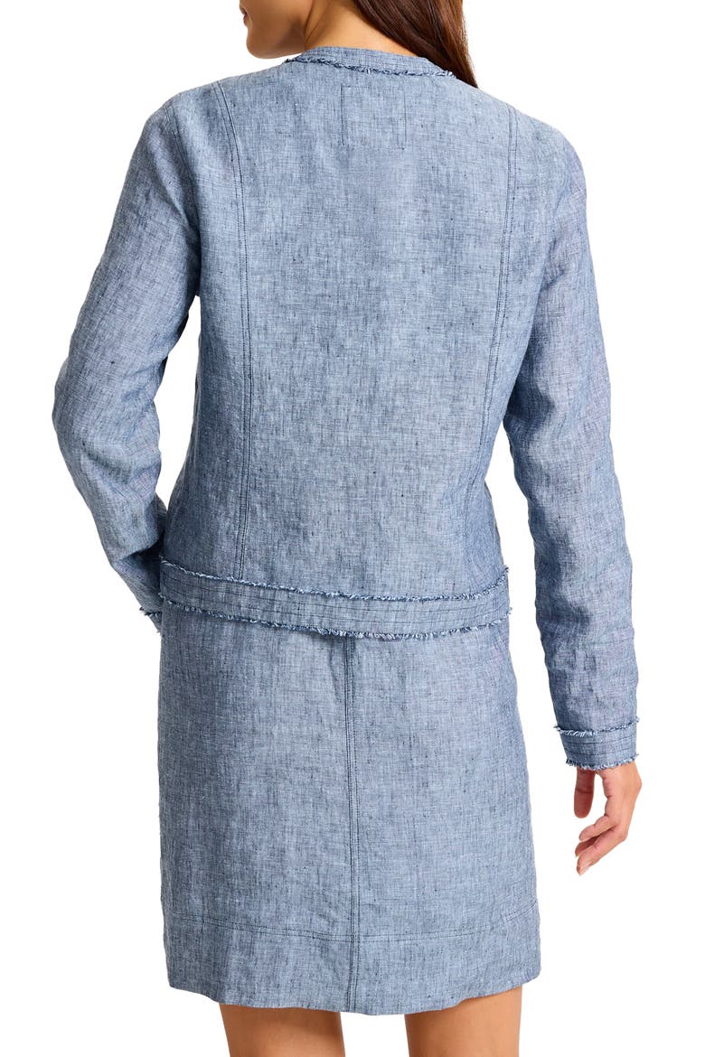 Two Palms Patch Pocket Linen Jacket, Alternate, color, COASTLINE