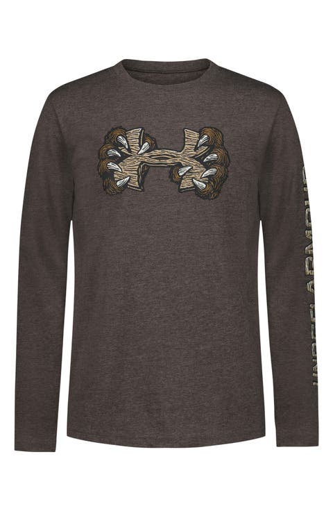 Kids' Bear Claw Long Sleeve Graphic T-Shirt