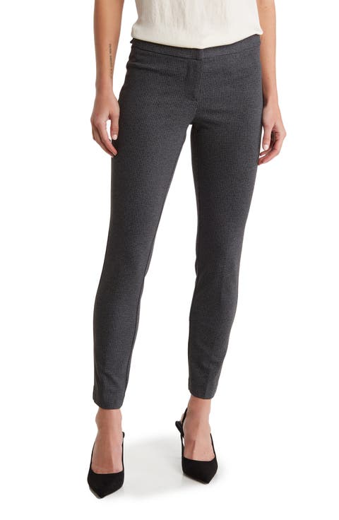 Amanda Slim Ankle Grid Pants
