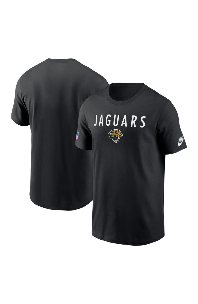 Nike Men's Nike Black Jacksonville Jaguars Alt Pack Onside Conversion Performance T-Shirt, Main, color, Black
