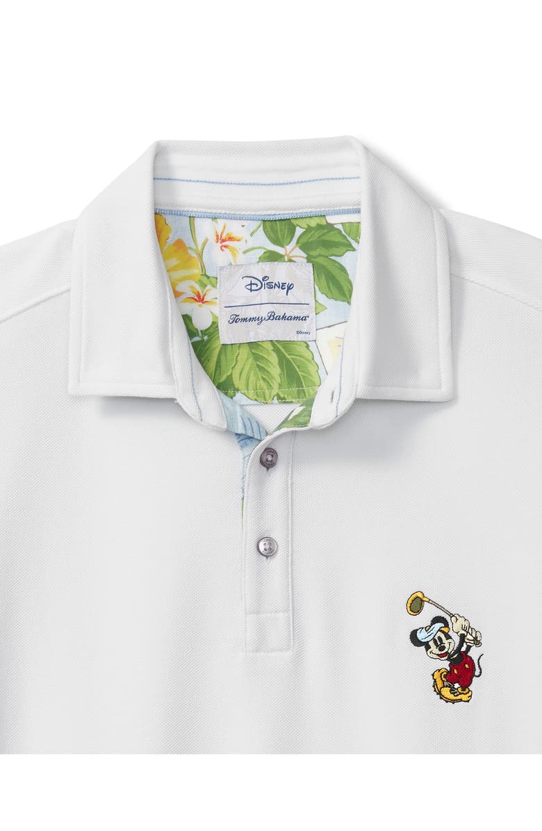 Tommy Bahama Postcard to Paradise Polo, Alternate, color, Bright White