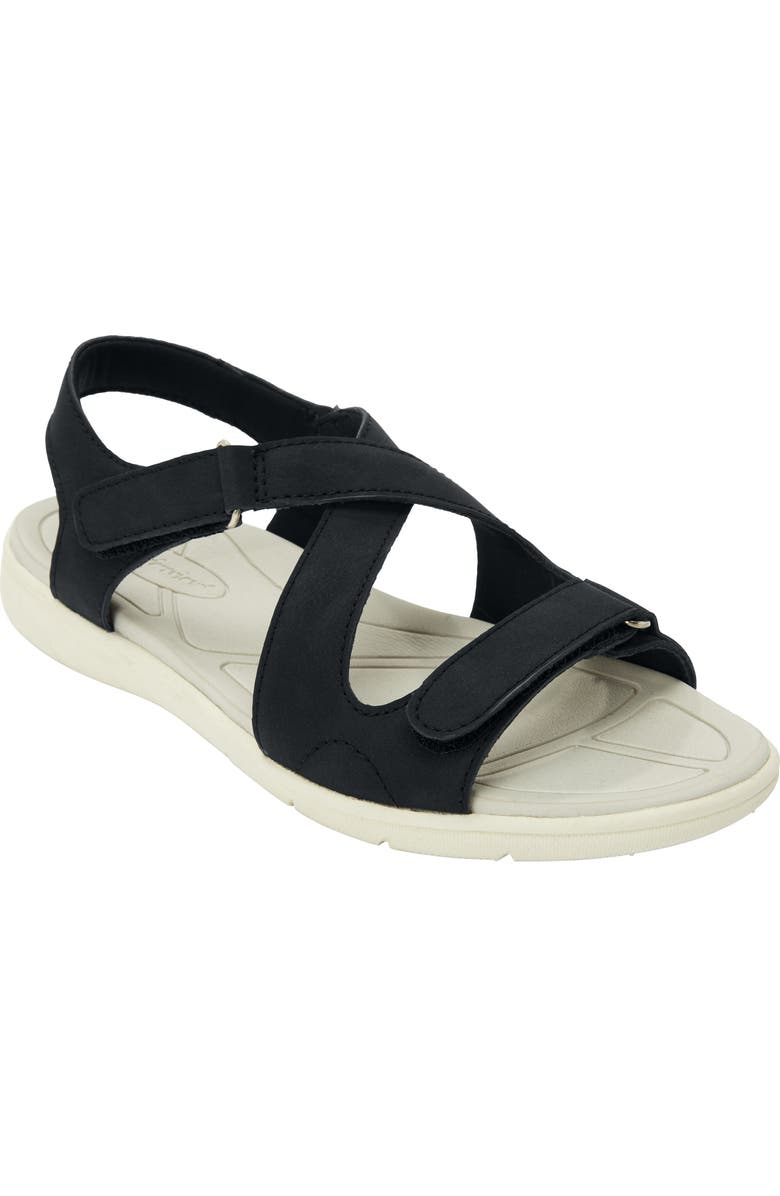 Comfortview The Anouk Sandal, Main, color, Black