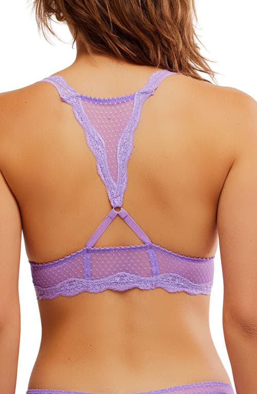 Free People Intimately Fp Midweek Longline Bralette In Violet Panic