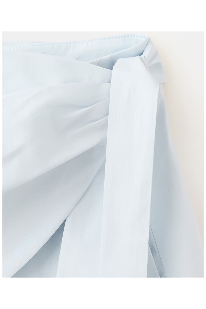 Belted Wide Leg Pants, Alternate, color, SKY BLUE
