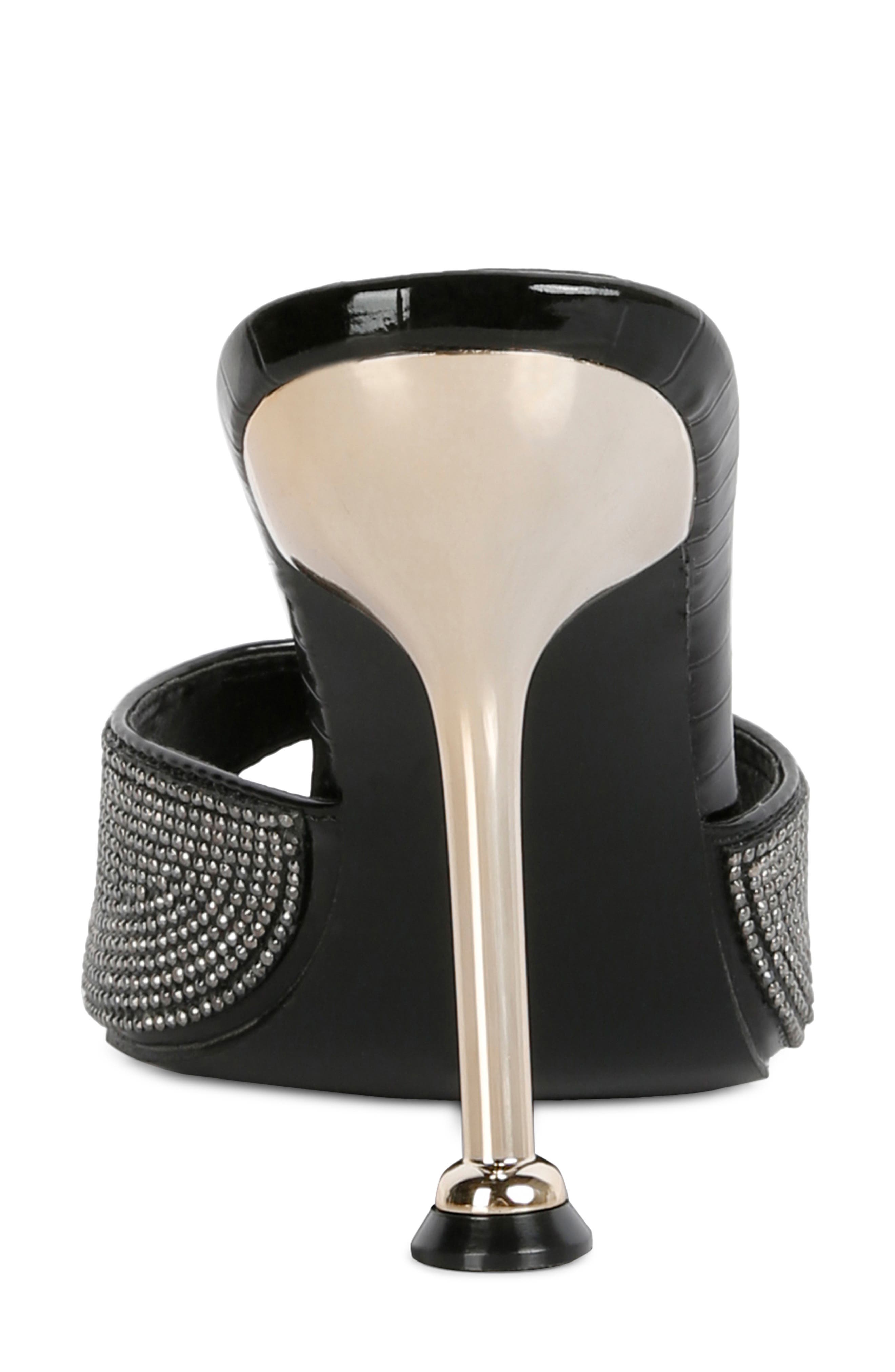 LONDON RAG Sundai Diamante Ballroom Slide Sandal, Alternate, color, Black