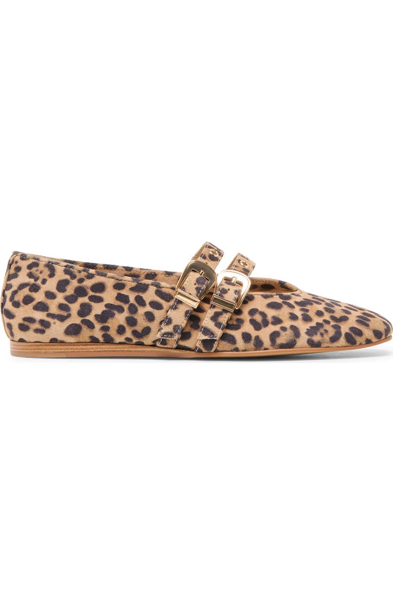 Dolce Vita Baylee Grommet Mary Jane Flat, Alternate, color, Dark Leopard