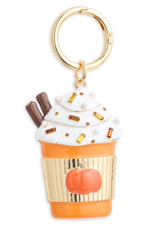 Pumpkin Latte Bag Charm