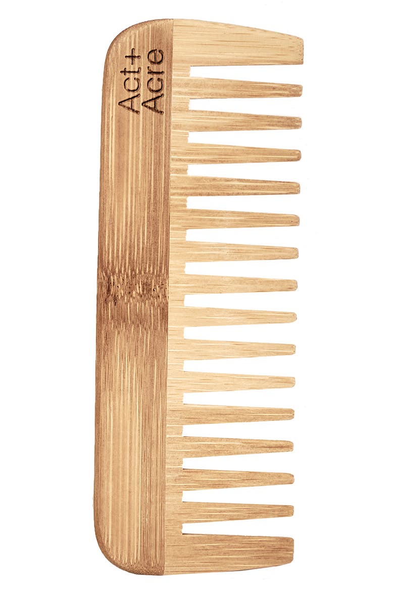 Act + Acre Bamboo Comb, Main, color, NO COLOR