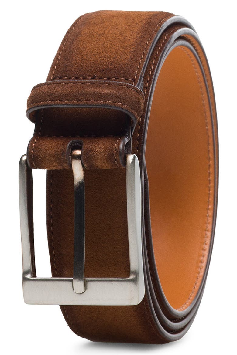 Telante Suede Belt, Main, color, SUEDE