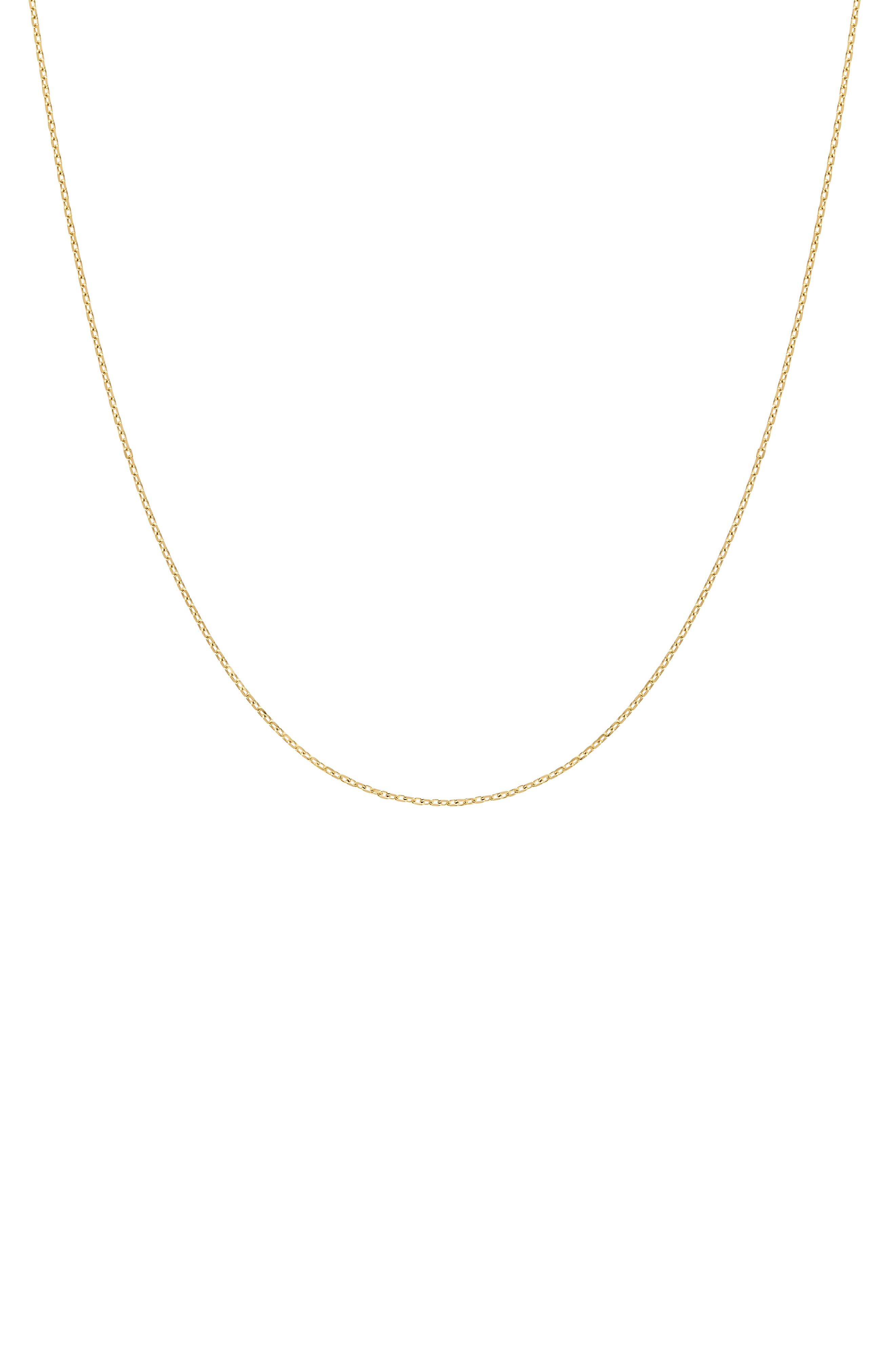 Fuzion Creations 14k Gold Cable Chain Necklace In Yellow