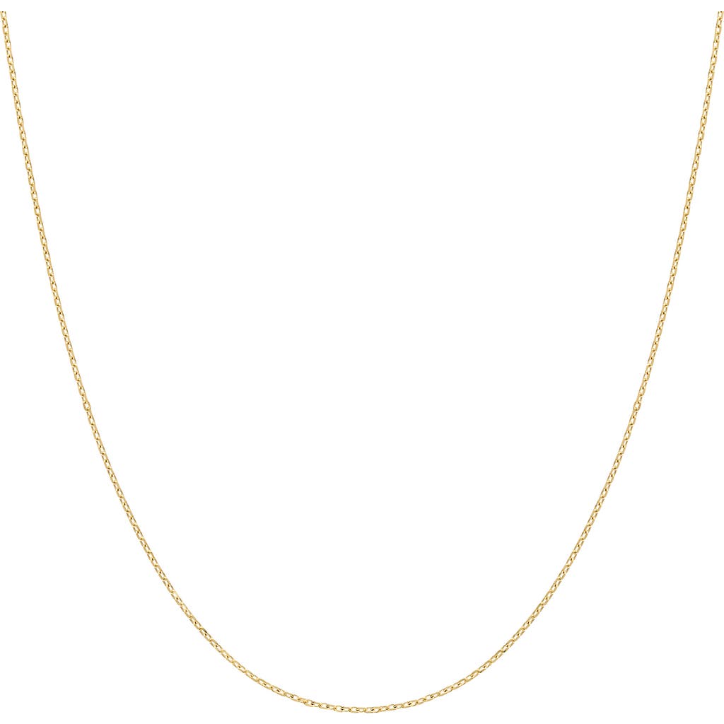 Fuzion Creations 14k Gold Cable Chain Necklace In Yellow