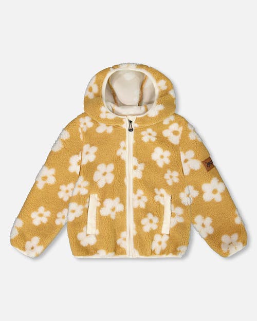 Deux Par Deux Mid-season Jacket In Gold