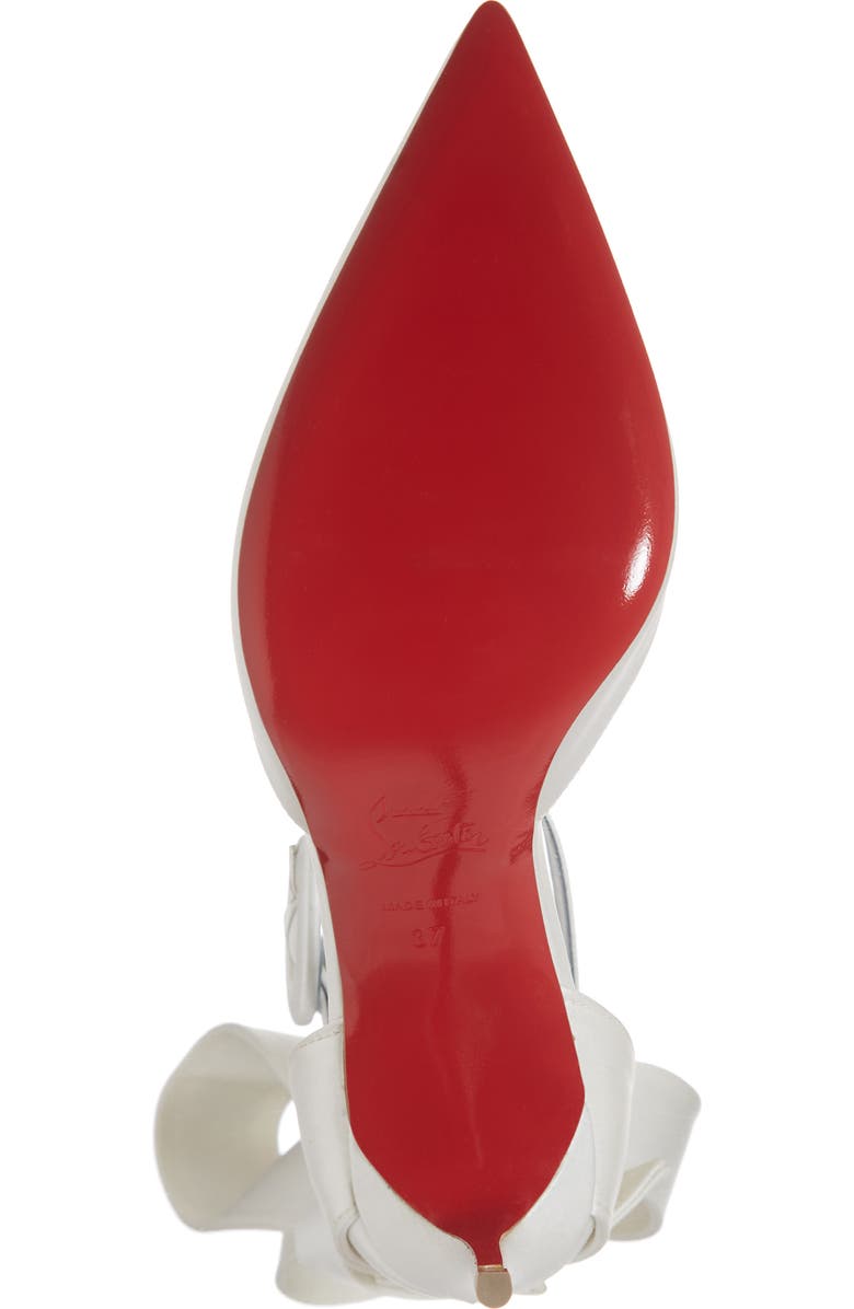 Christian Louboutin Raissa Bow Ankle Strap Pump, Alternate, color,