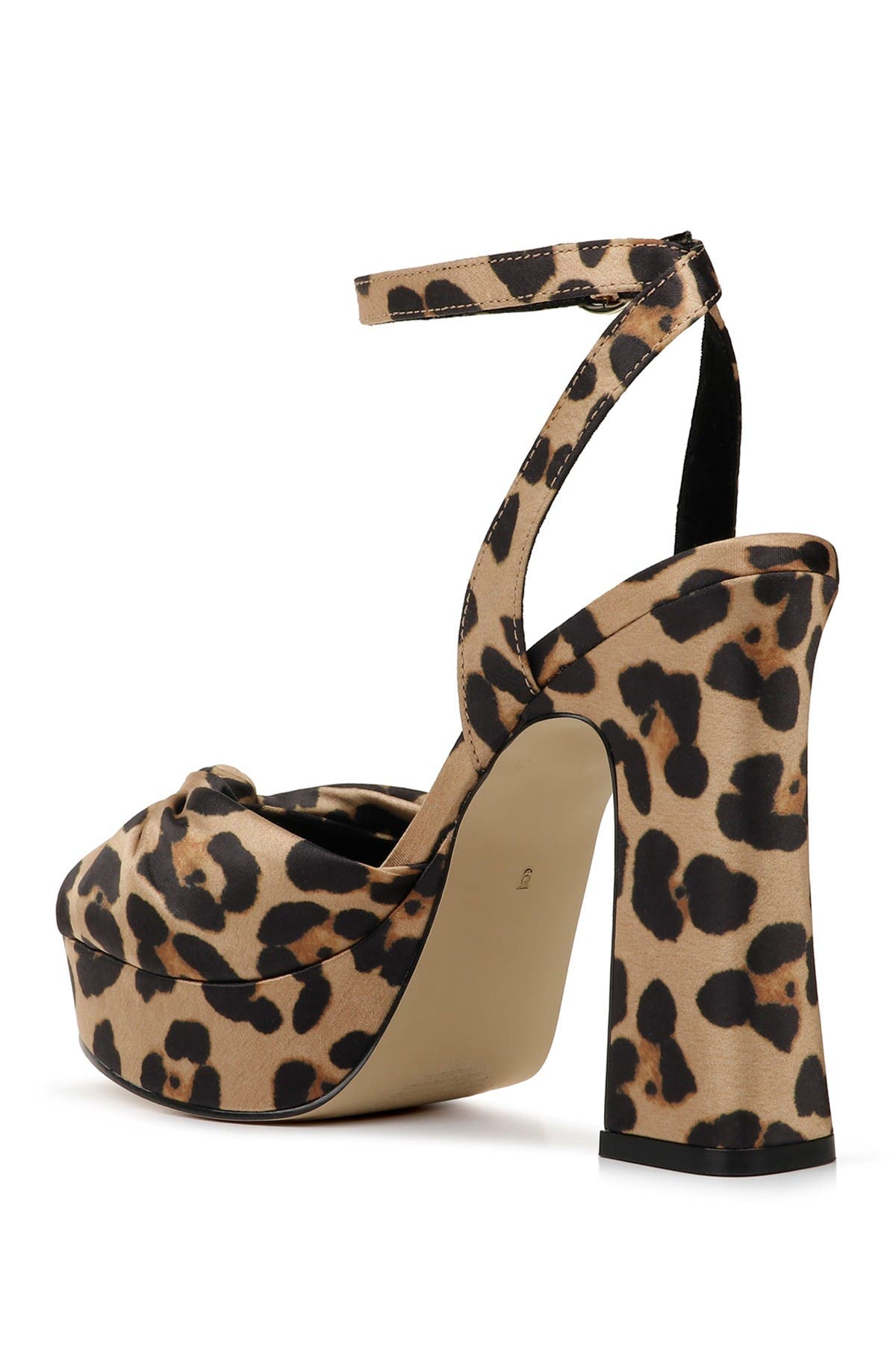 Rampage Dayna Peep Toe Block Heel Sandal, Alternate, color, 