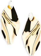 Tasha Crystal & Leaf Statement Drop Earrings