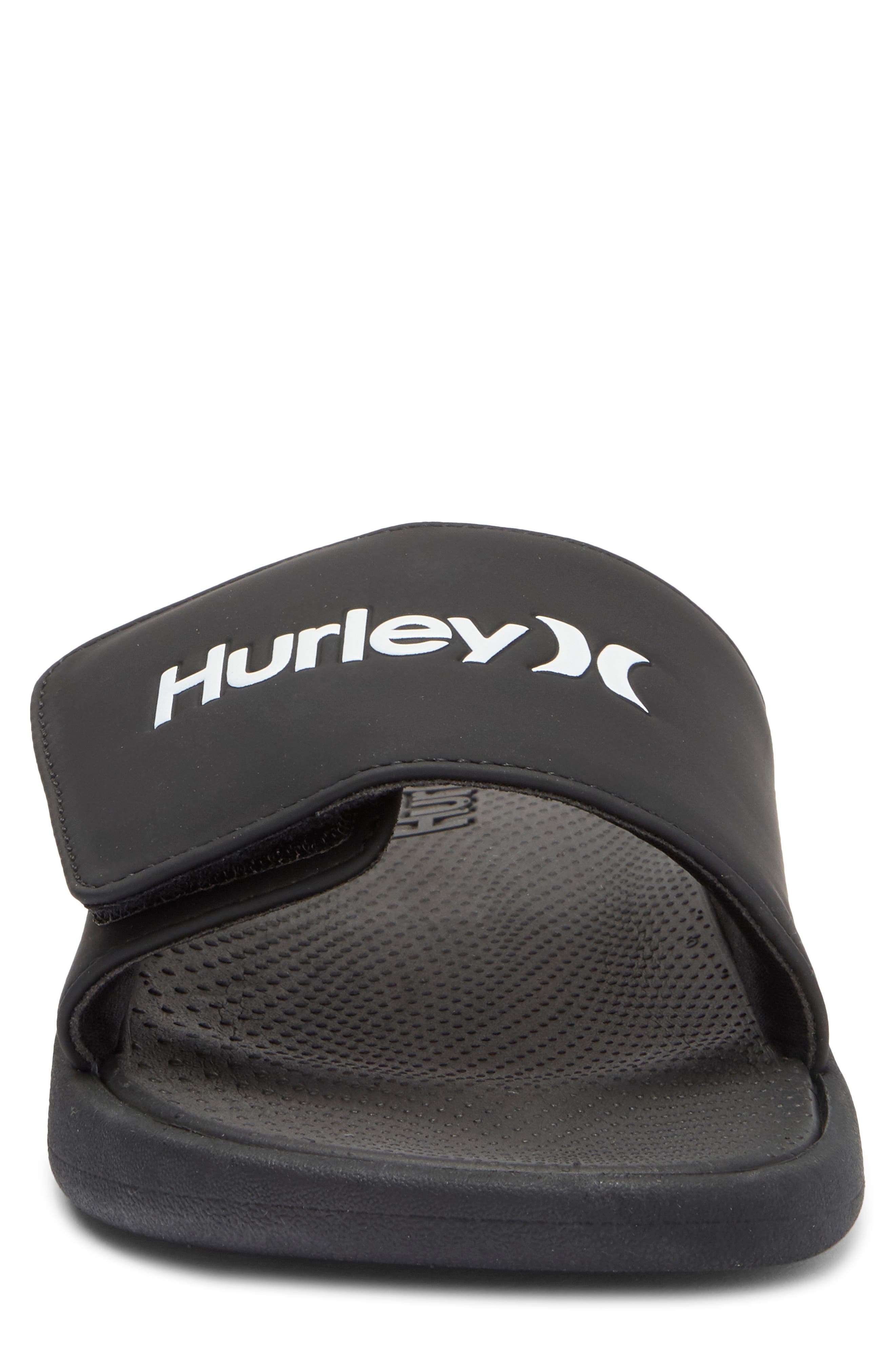Hurley Logo Slide Sandal, Alternate, color, 