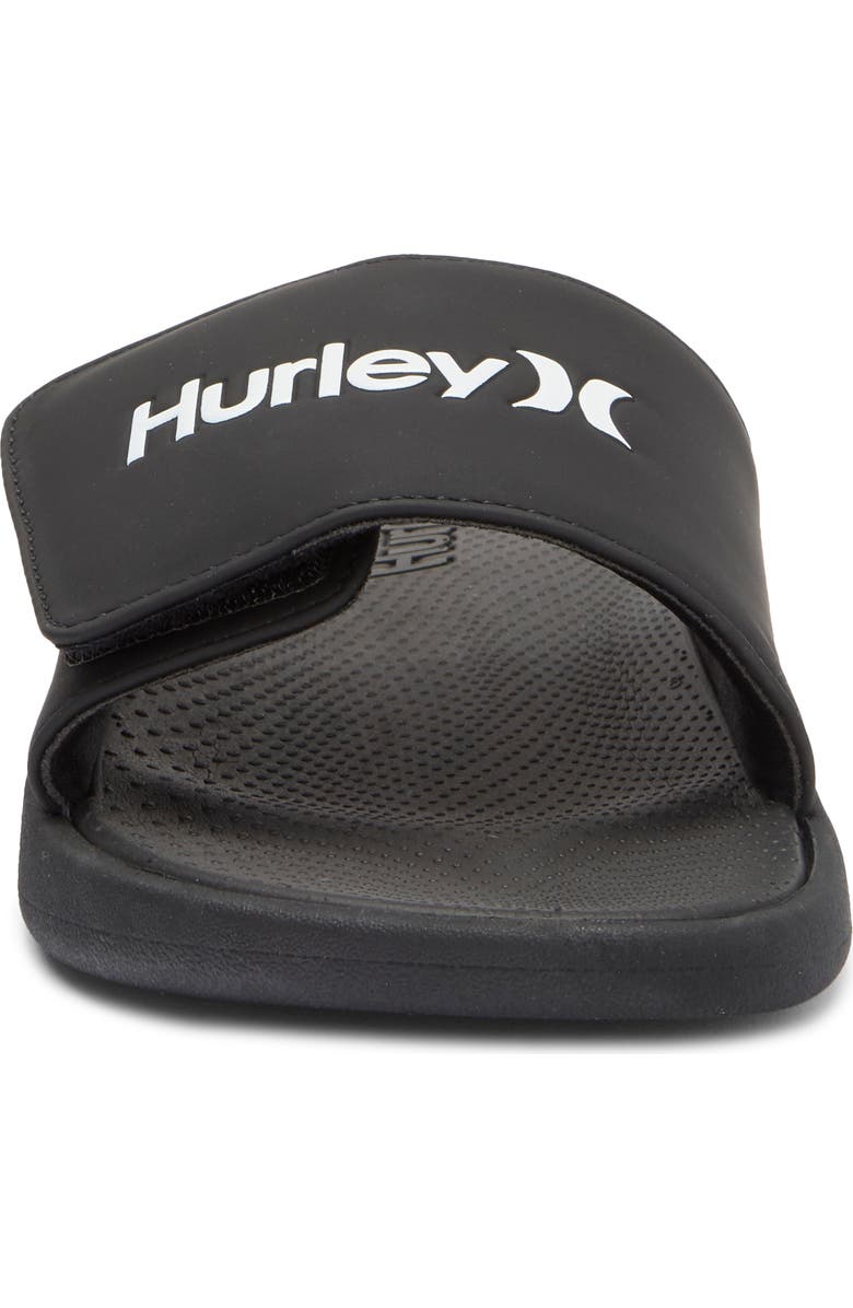 Hurley Logo Slide Sandal, Alternate, color,