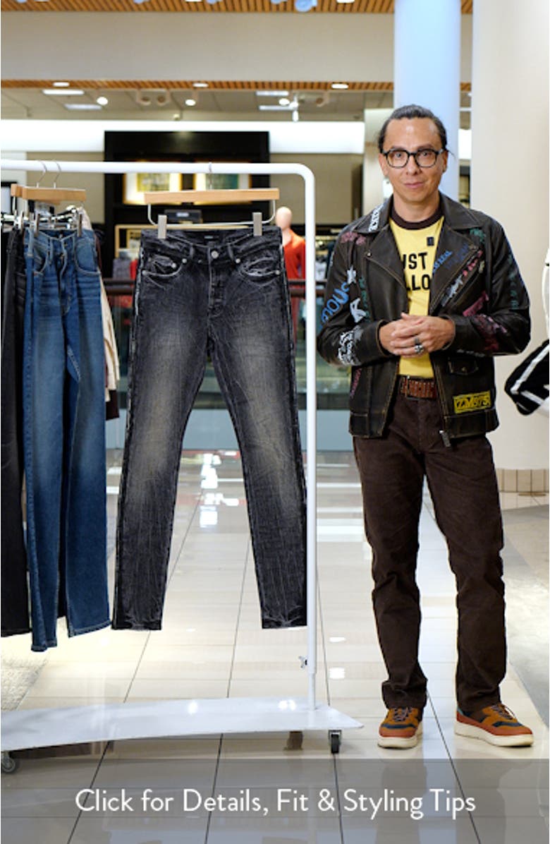 Shadow Seam Skinny Jeans