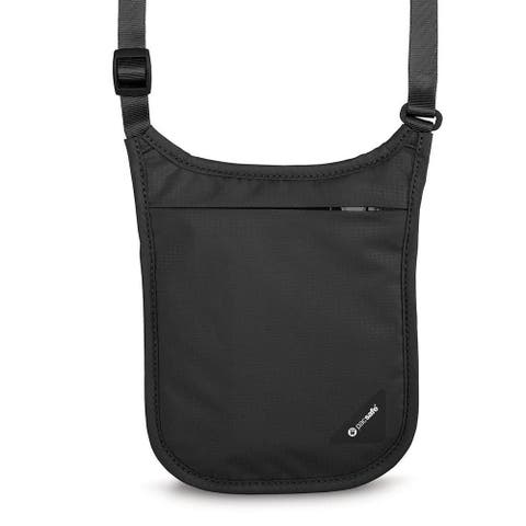 Coversafe V75 RFID Blocking Neck Pouch Neutral Grey