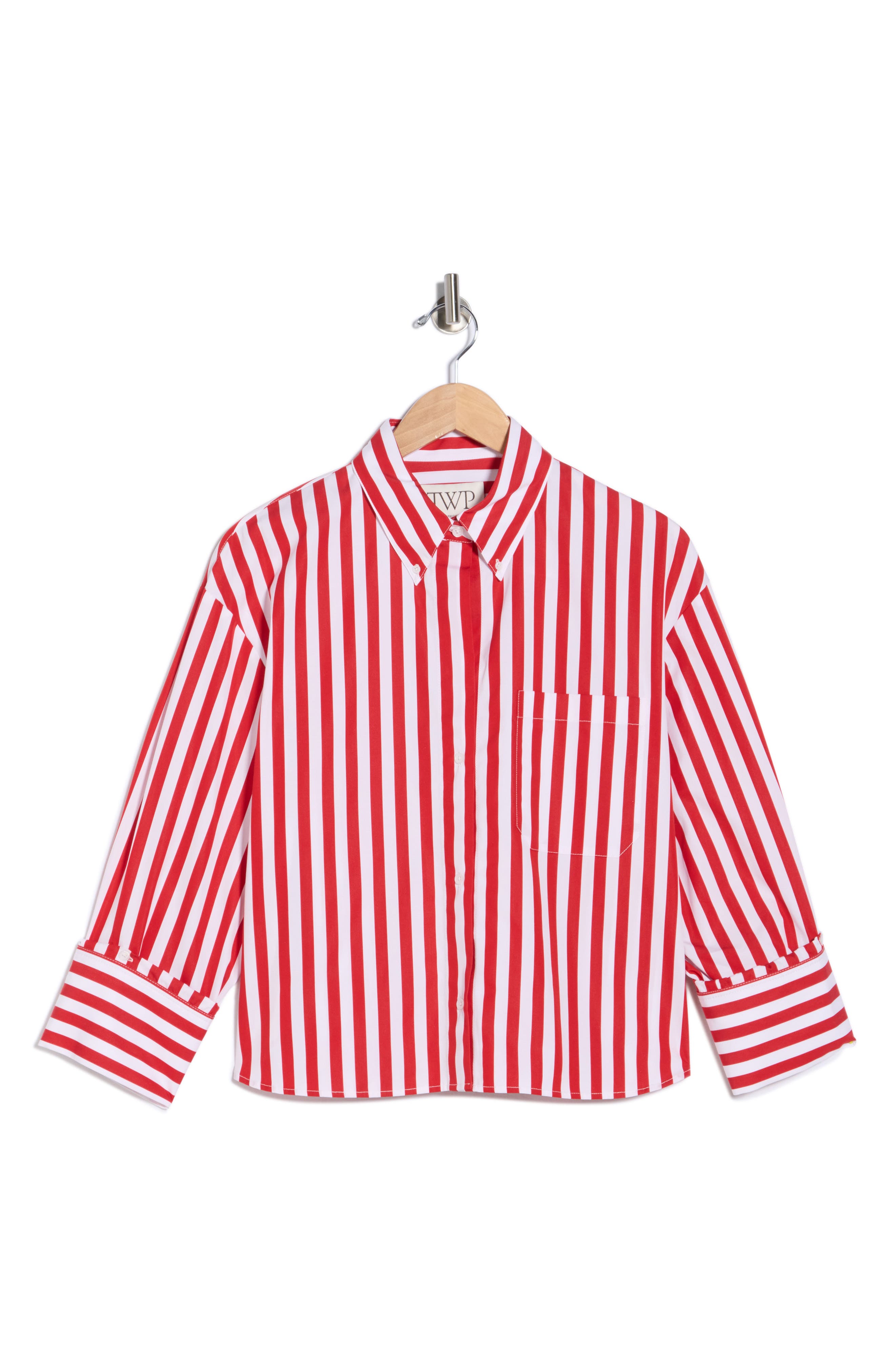 TWP J.D. Stripe Button-Down Shirt