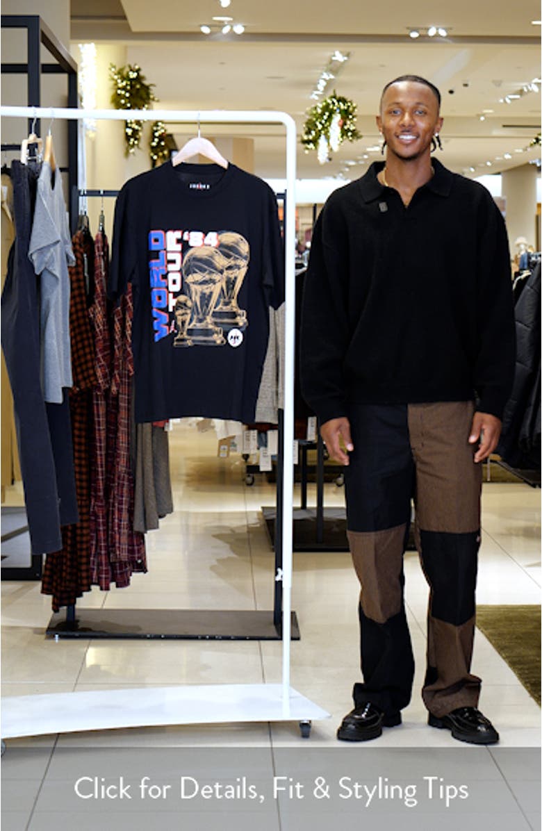 World Tour Cotton Graphic T-Shirt, sales video thumbnail