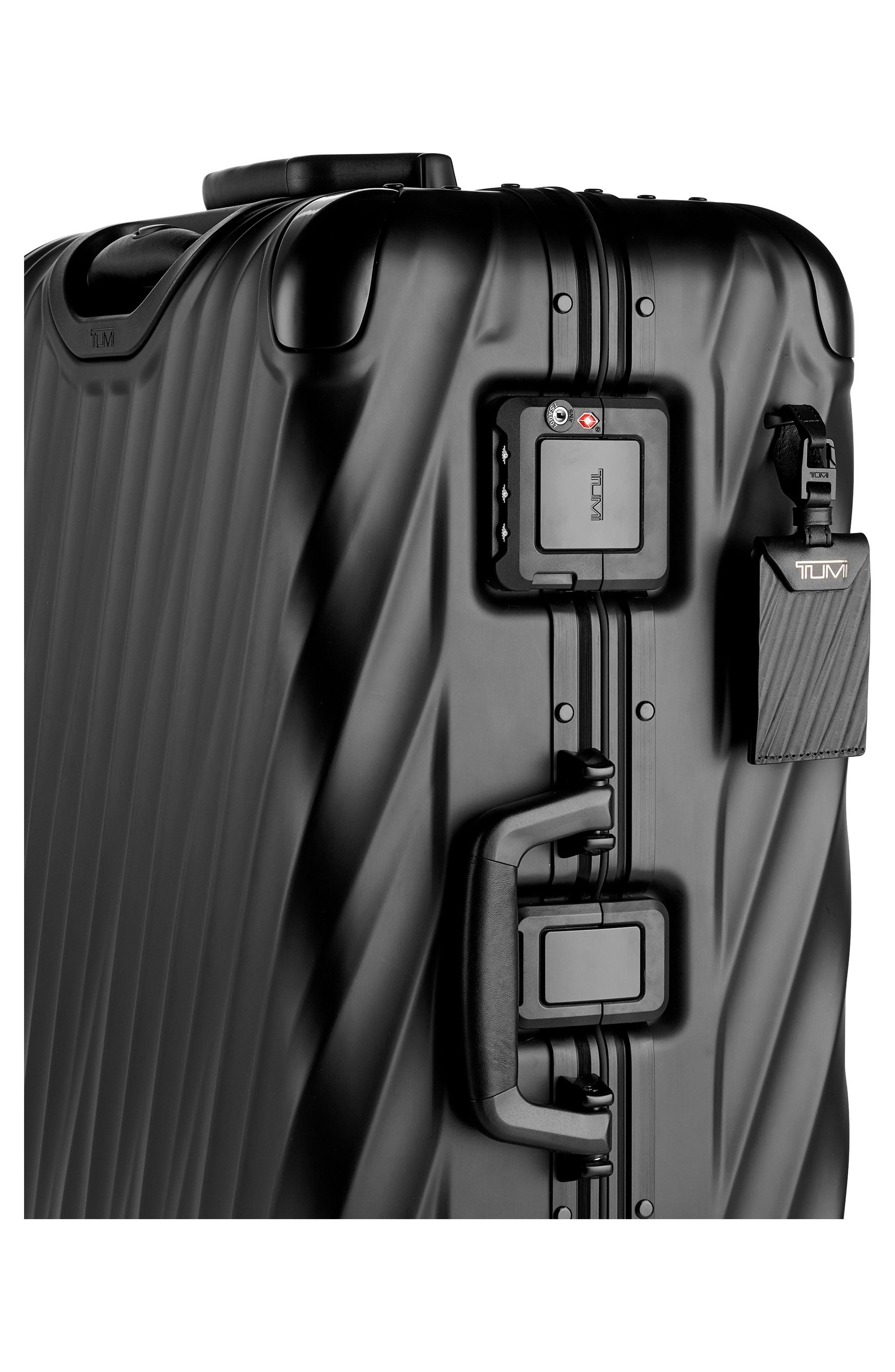 TUMI 19 Degree Aluminum 26-Inch Short Trip Wheeled Packing Case, Alternate, color, Matte Black