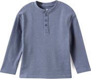 Cotton On Kids Kid's Henley Button Long Sleeve