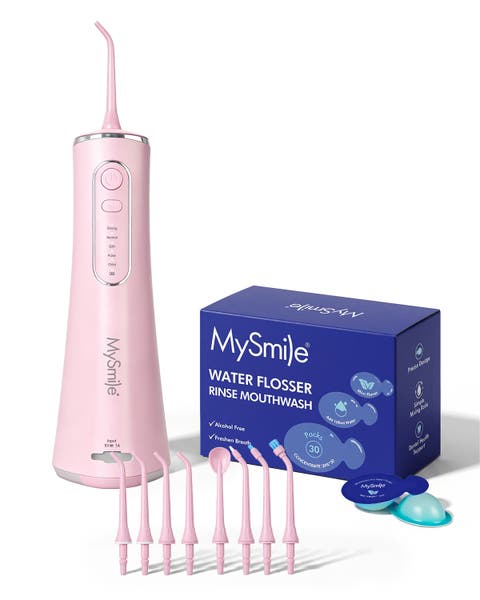 LP211 Water Flosser with 30 Mouthwash Pods Bundle