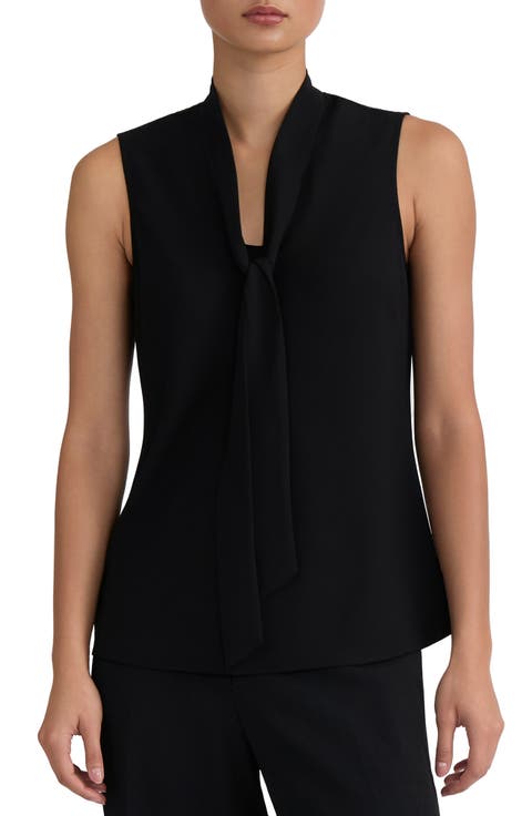 Tie Neck Sleeveless Top