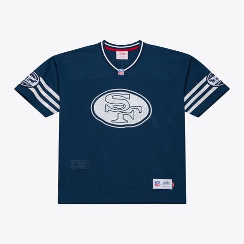 Unisex Mitchell & Ness x Levi's Jerry Rice Navy San Francisco 49ers Legacy Jersey
