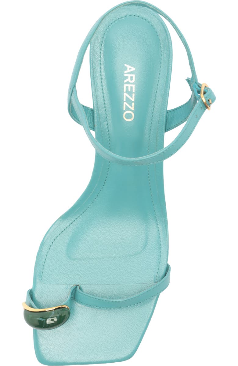 Arezzo Sofia Ankle Strap Sandal, Alternate, color, Blue Bloom