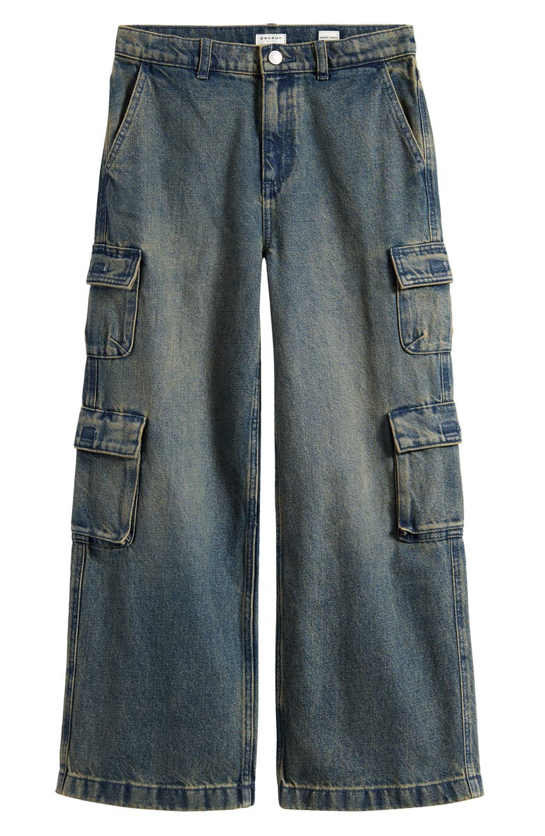 PacSun Kids' Cargo Jeans, Main, color, Jack Tint