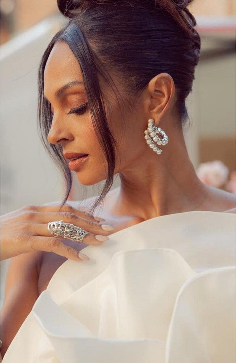 Lucy Quartermaine Elements Full Armour Ring, Alternate, color, Sterling Silver