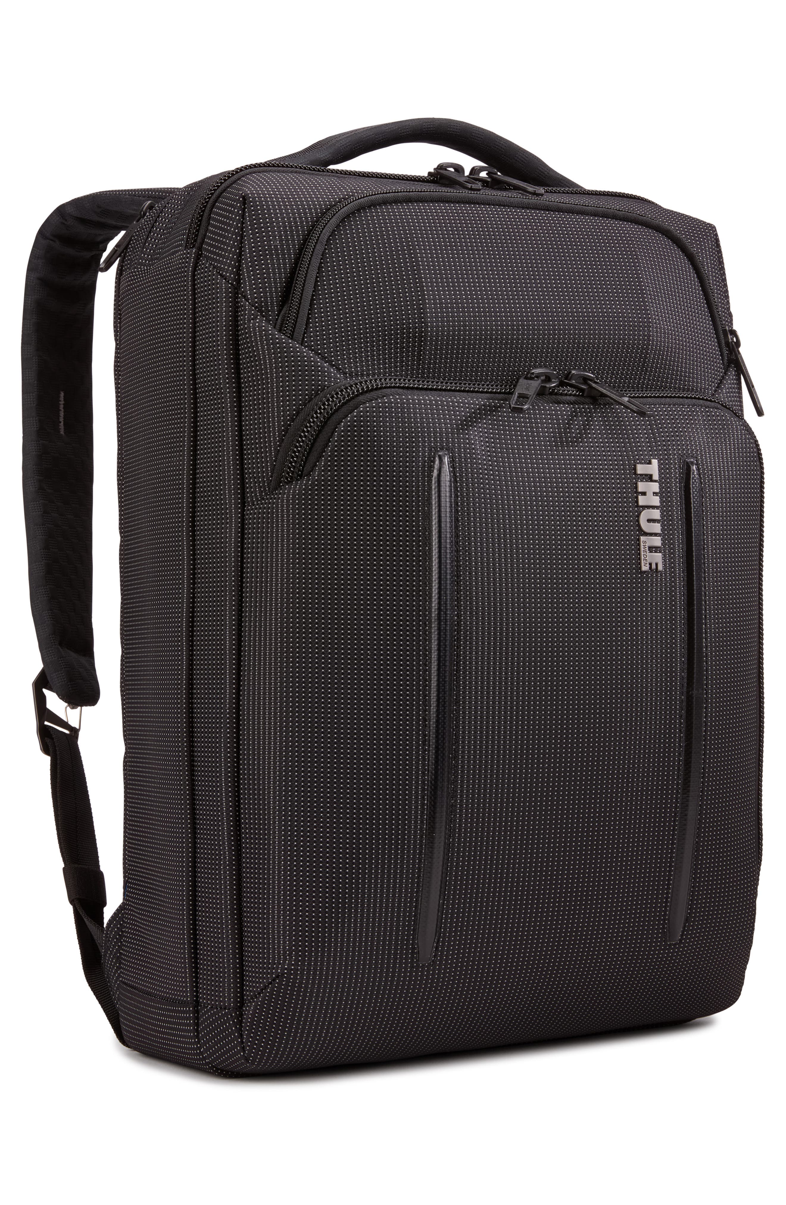 Thule Crossover 2 Convertible Laptop Backpack, Alternate, color, Black