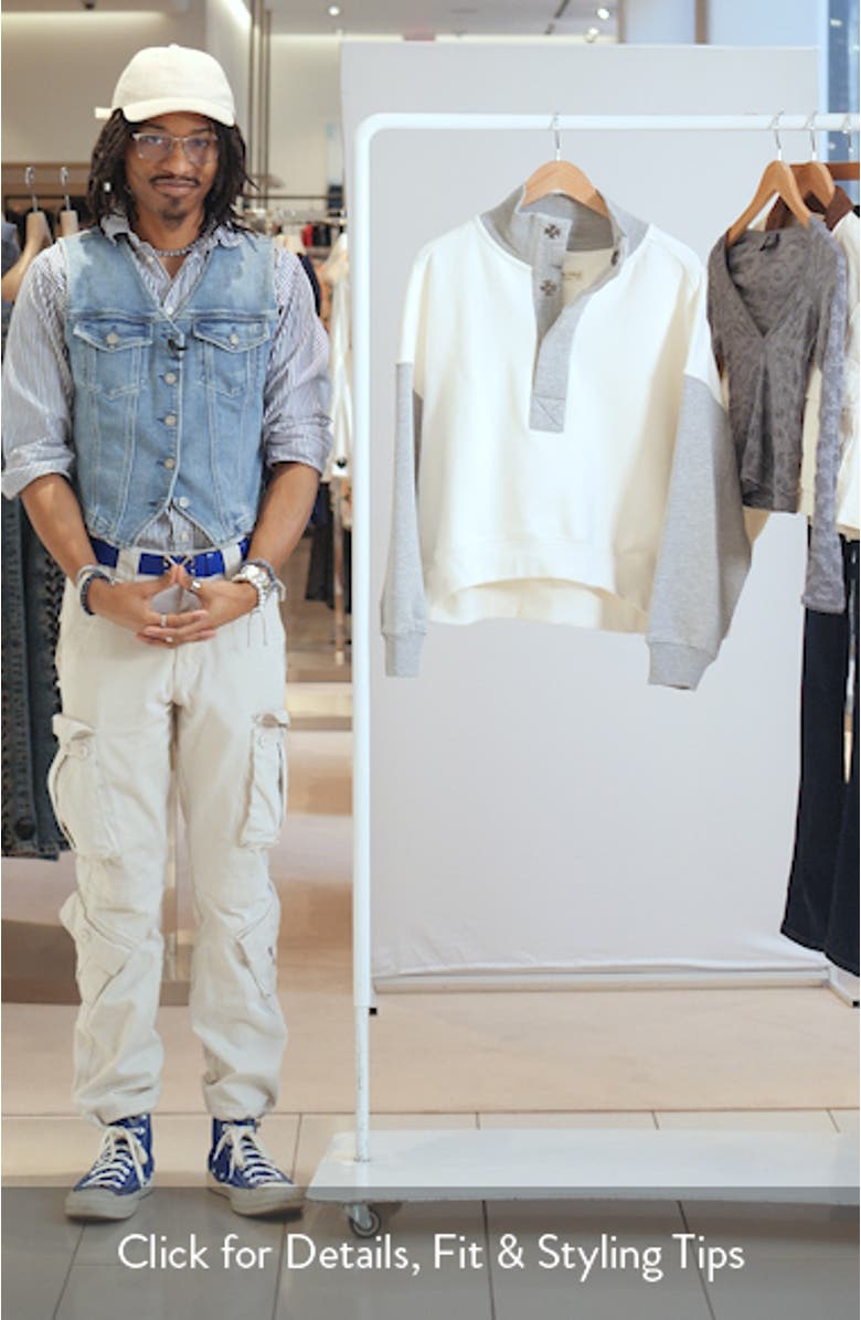 Timeless Colorblock Pullover, sales video thumbnail