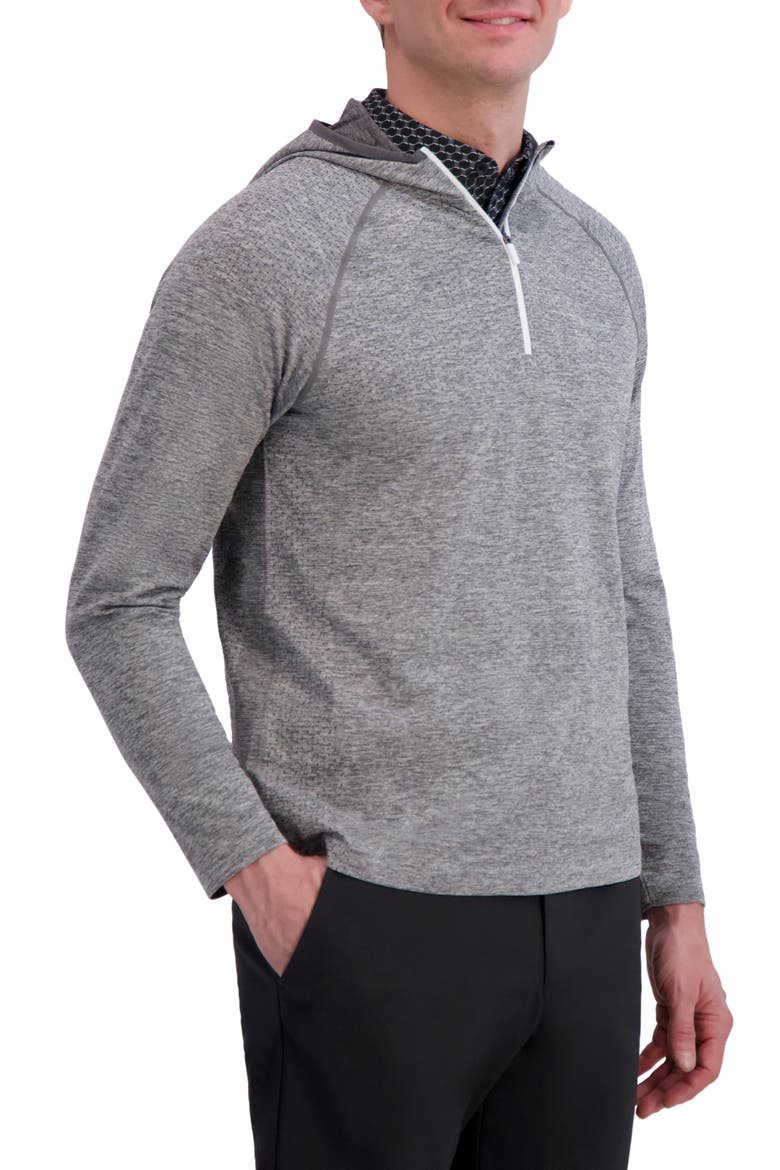 Seamless Knit Golf Pullover Hoodie, Alternate, color, GREY
