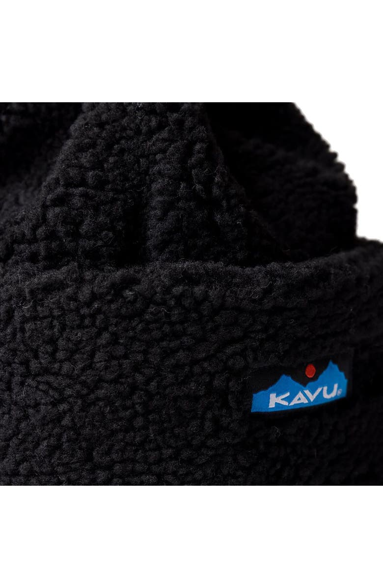 KAVU Fur Ball Beanie, Alternate, color, Moonless Night