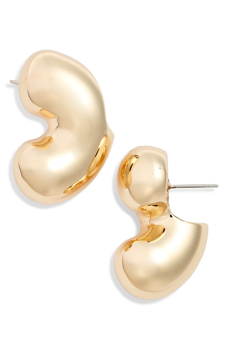 JENNY BIRD Eliza Puffs Drop Earrings, Main, color, High Polish Gold