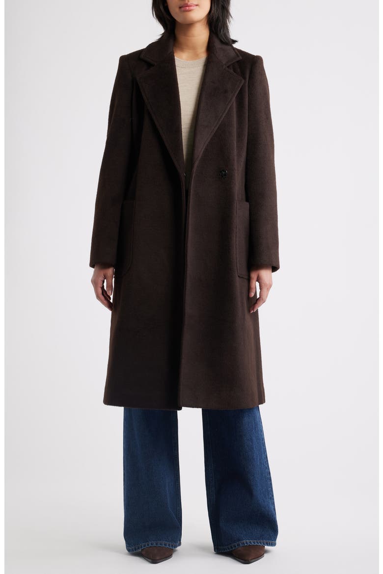 Sam Edelman Longline Wrap Coat (Women) | Nordstrom